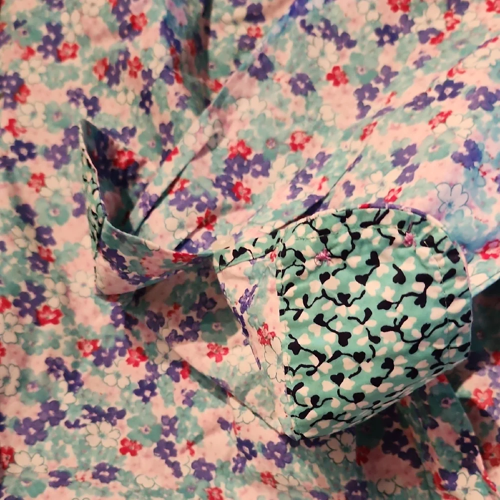 Talbots Floral Button-Up Shirt - Picture 5 of 5